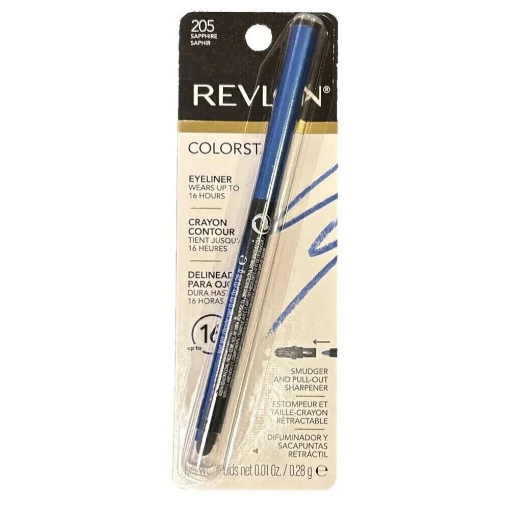 Revlon ColorStay Waterproof Eyeliner Sapphire 205 - 0.01 oz New Sealed